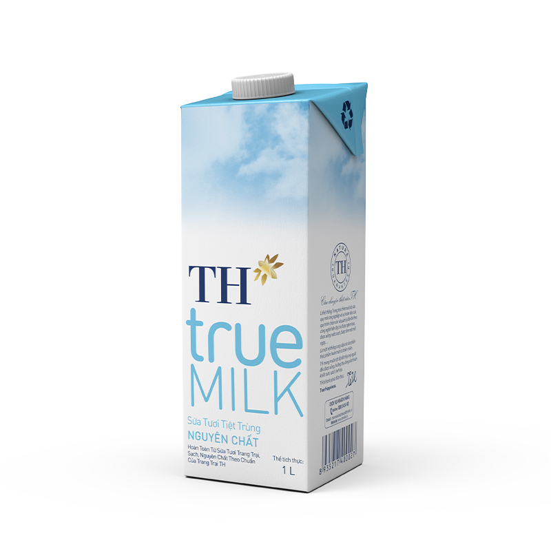 Sữa Tươi Tiệt Trùng Nguyên Chất TH true MILK 1 L